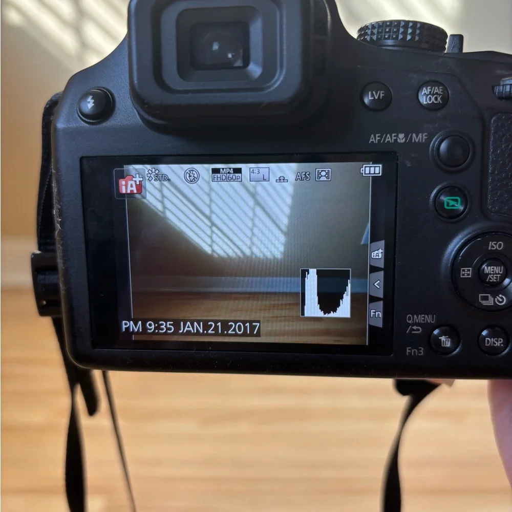 Digital Camera with Black Finish